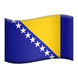 Bośnia i Hercegowina Apple Emoji