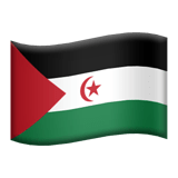 Sahara Zachodnia Apple Emoji