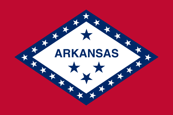 Flaga stanowa Arkansas