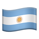 Argentyna Apple Emoji