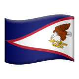 Samoa Amerykańskie Apple Emoji