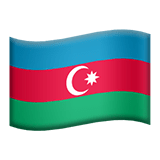Azerbejdżan Apple Emoji