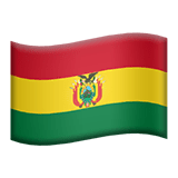Boliwia Apple Emoji