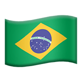 Brazylia Apple Emoji