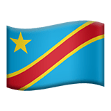 Demokratyczna Republika Konga Apple Emoji