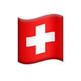 Szwajcaria Apple Emoji