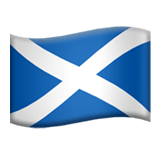 Szkocja Apple Emoji