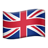 Wielka Brytania (Zjednoczone Królestwo) Apple Emoji