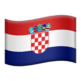 Chorwacja Apple Emoji