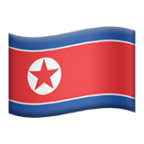 Korea Północna Apple Emoji