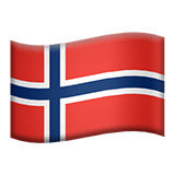 Norwegia Apple Emoji