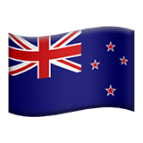 Nowa Zelandia Apple Emoji