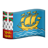 Saint-Pierre i Miquelon Apple Emoji