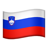 Słowenia Apple Emoji