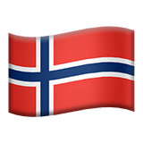 Svalbard i Jan Mayen Apple Emoji