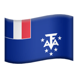 Francuskie Terytoria Południowe i Antarktyczne Apple Emoji