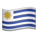 Urugwaj Apple Emoji