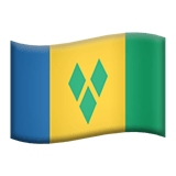 Saint Vincent i Grenadyny Apple Emoji