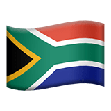 Południowa Afryka Apple Emoji