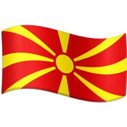 Macedonia Północna Facebook Emoji