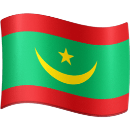 Mauretania Facebook Emoji