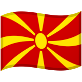 Macedonia Północna Android/Google Emoji