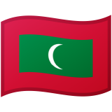 Malediwy Android/Google Emoji