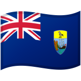 Wyspa Świętej Heleny, Wyspa Wniebowstąpienia i Tristan da Cunha Android/Google Emoji