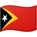 Timor Wschodni Android/Google Emoji