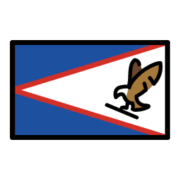 Samoa Amerykańskie OpenMoji Emoji