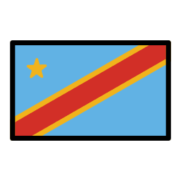 Demokratyczna Republika Konga OpenMoji Emoji
