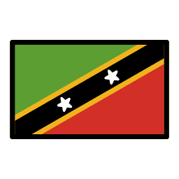 Saint Kitts i Nevis OpenMoji Emoji