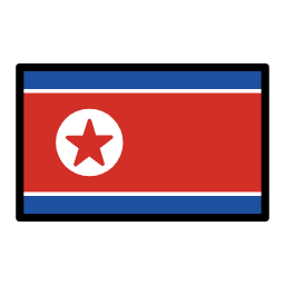 Korea Północna OpenMoji Emoji