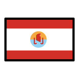 Polinezja Francuska OpenMoji Emoji