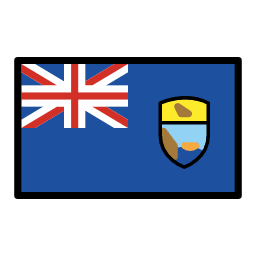 Wyspa Świętej Heleny, Wyspa Wniebowstąpienia i Tristan da Cunha OpenMoji Emoji