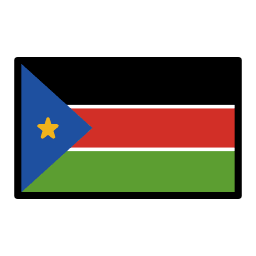 Sudan Południowy OpenMoji Emoji