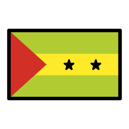 Wyspy Świętego Tomasza i Książęca OpenMoji Emoji