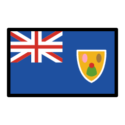 Turks i Caicos OpenMoji Emoji