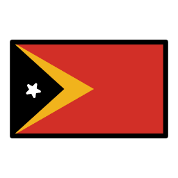 Timor Wschodni OpenMoji Emoji