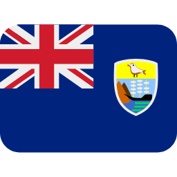 Wyspa Świętej Heleny, Wyspa Wniebowstąpienia i Tristan da Cunha Twitter Emoji