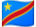 Flaga Demokratycznej Republiki Konga