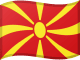 Flaga Macedonii Północnej