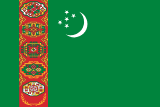 Flaga Turkmenistanu