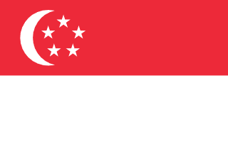 Flaga Singapuru