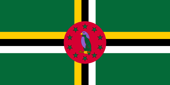 Flaga Dominiki