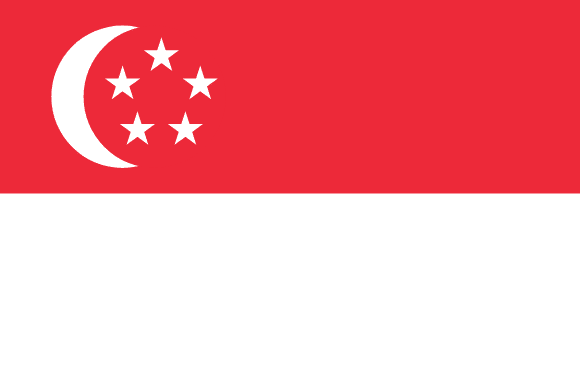 Flaga Singapuru