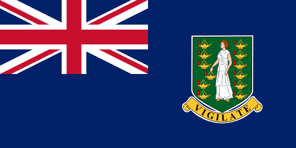 Flaga Brytyjskich Wysp Dziewiczych