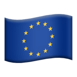 Unia Europejska Apple Emoji