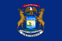 Flaga stanowa Michigan