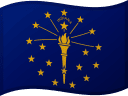 Flaga stanowa Indiana